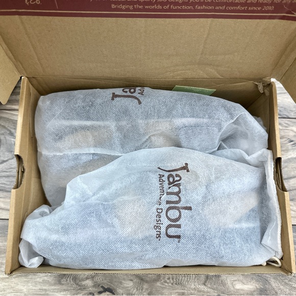 NIB Jambu Alba 9M 40 Wide Fit Slingback Rocker Platform Sandal Gunmetal Grey - Picture 9 of 12